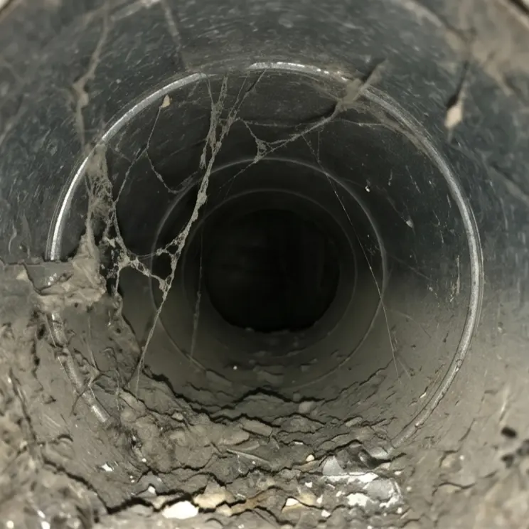 Dirty Air Duct Before